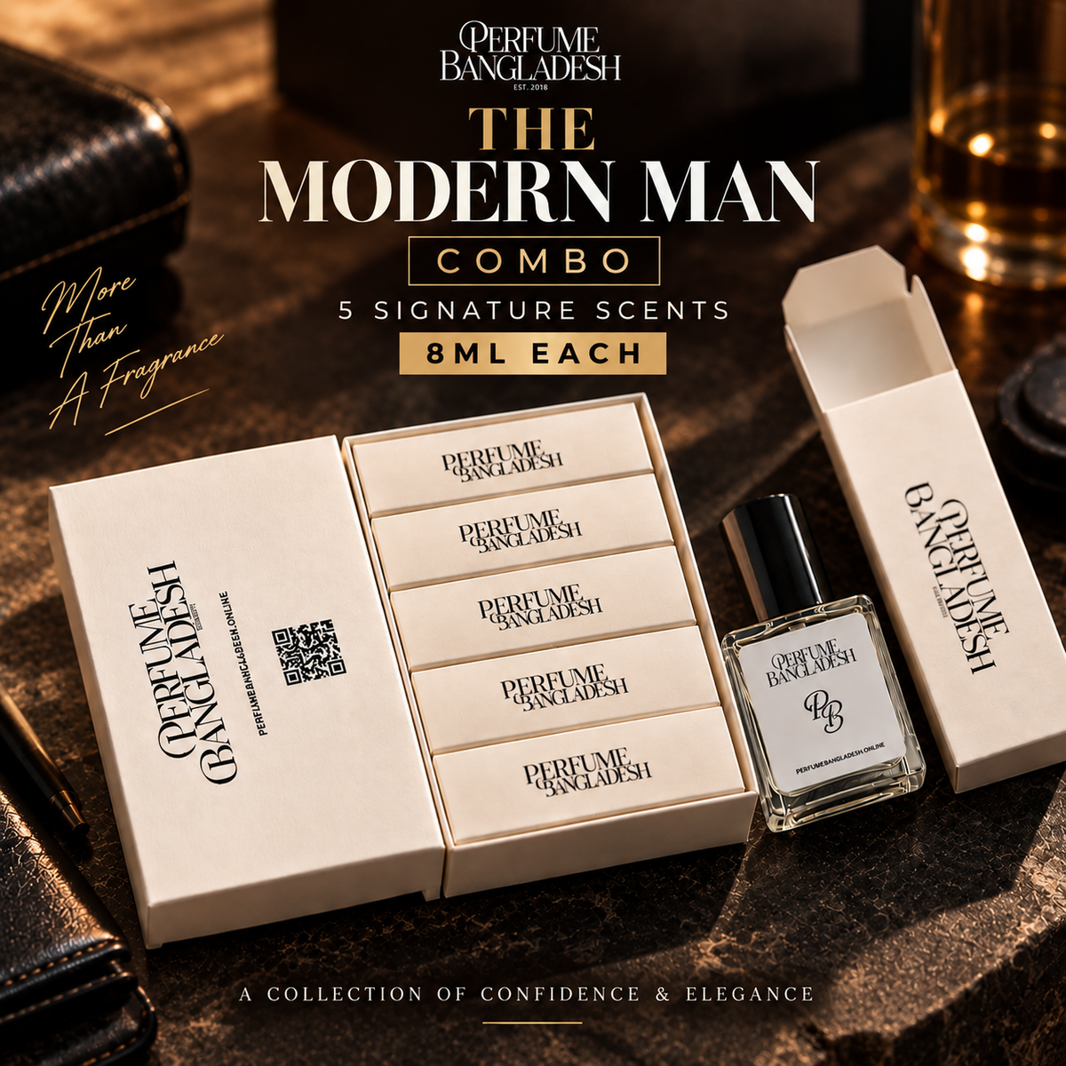 The Modern Man Combo — 5 x 8ml