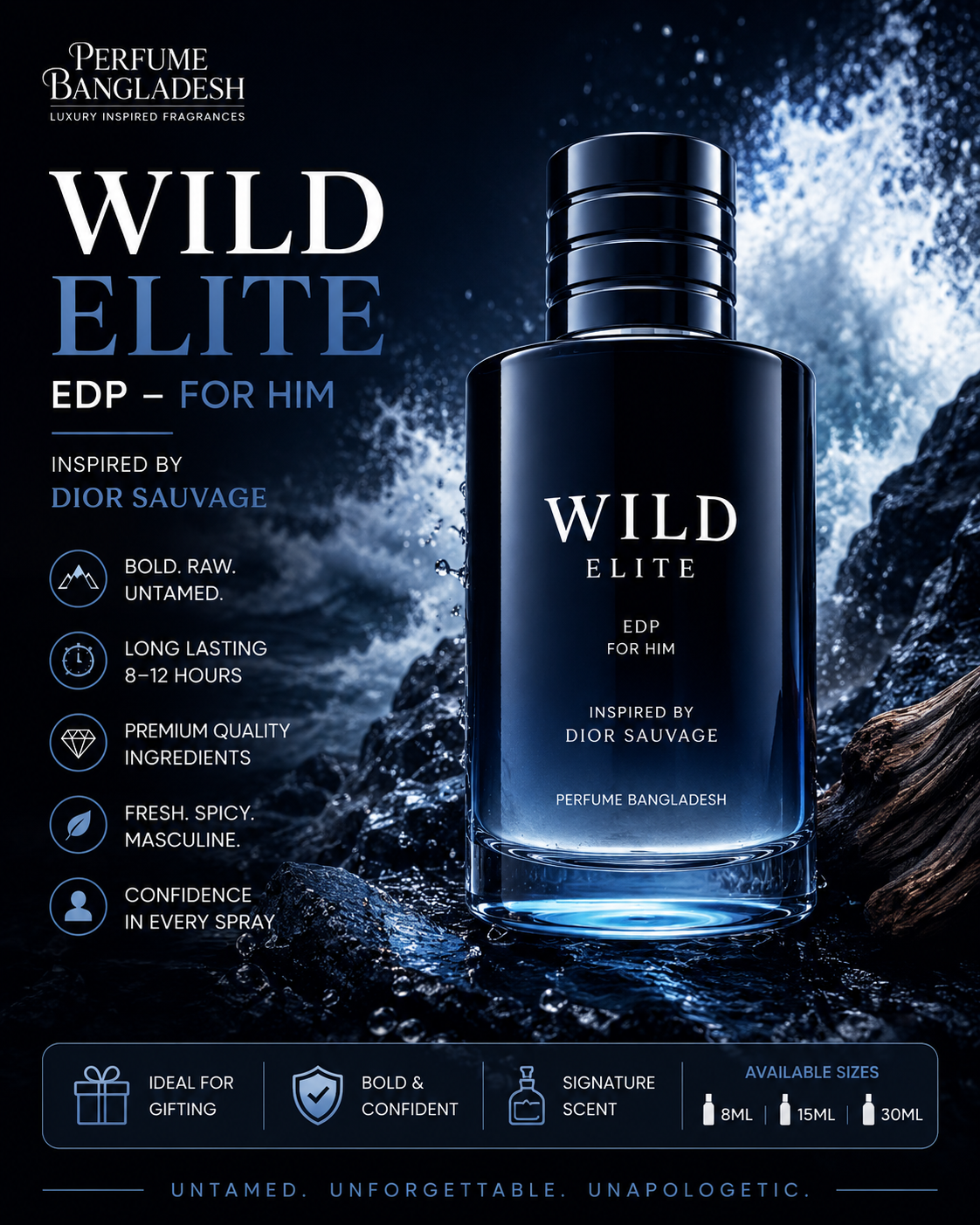 Wild Elite EDP - For Him