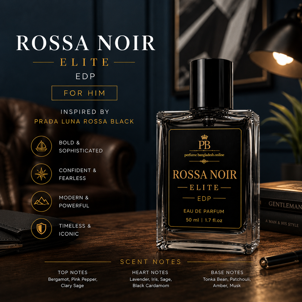 Rossa Noir Elite EDP - For Him