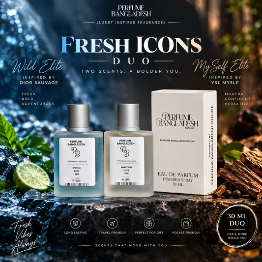Fresh Icons Duo COMBO — Wild Elite + MySelf Elite 30ml