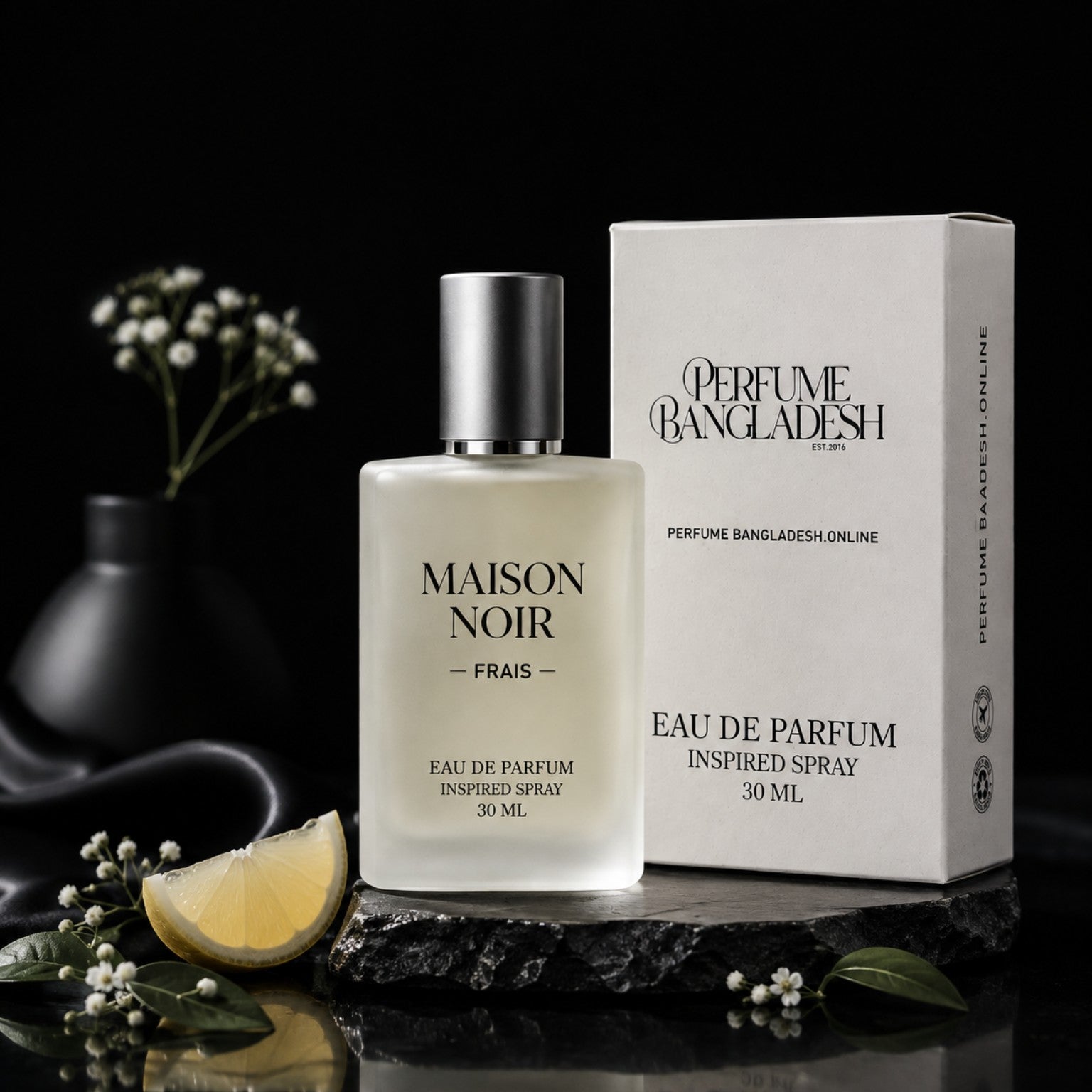 Maison Noir — Intense product visual